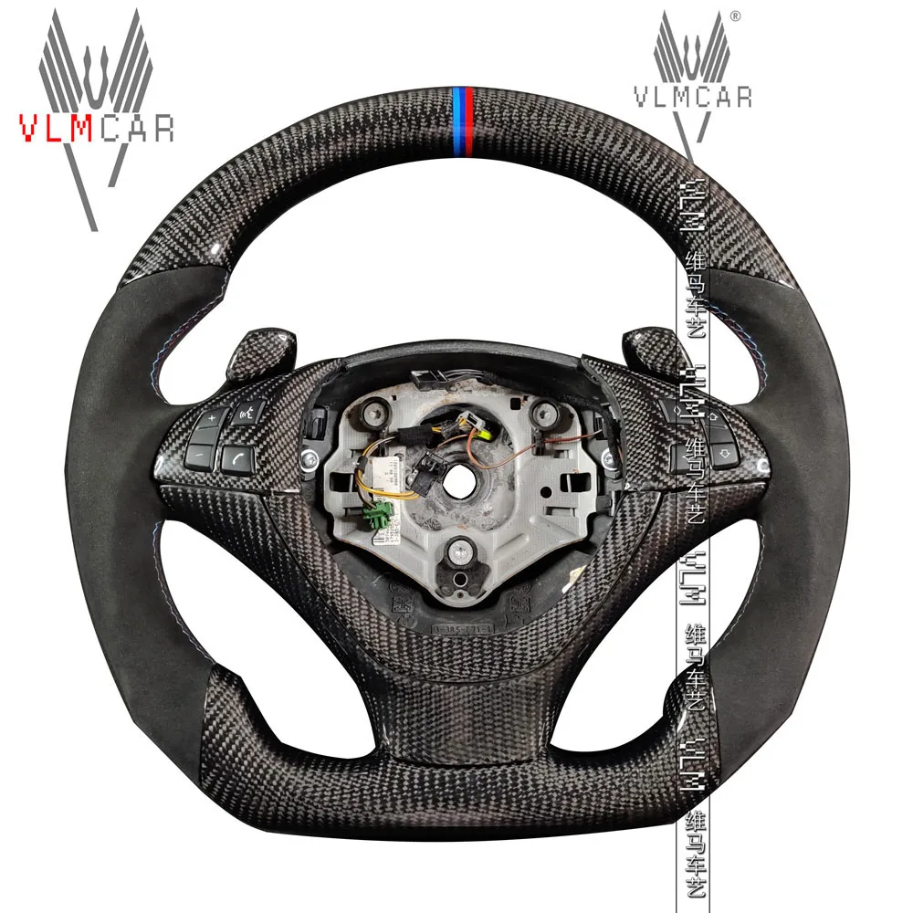 VLMCAR Private Custom Carbon Fiber Steering Wheel For BMW X5 E70 E71 E72 F15 X3 F25 Auto Tuning Parts Car Accessories Bodykits