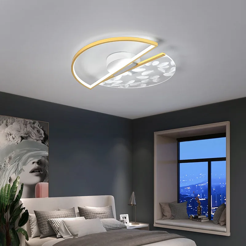 

Minimalism new design Modern led Ceiling Lights for Living room Bedroom Dining room study Gold finished Ceiling Lamp led fixture