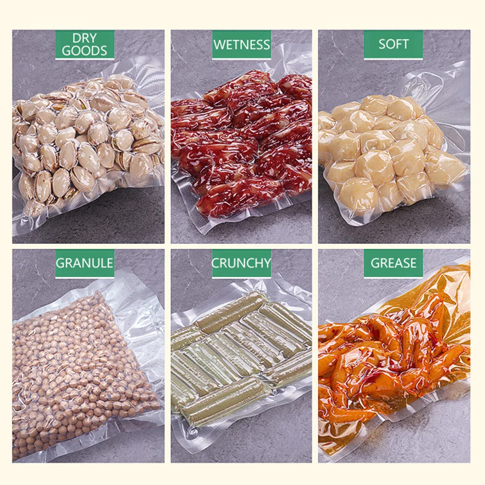 40CM Double Pump Vacuum Sealer Commercial Vacuum Packaging Machine Smooth Aluminum Foil Anti-static Bag Plastic Sealing Machine