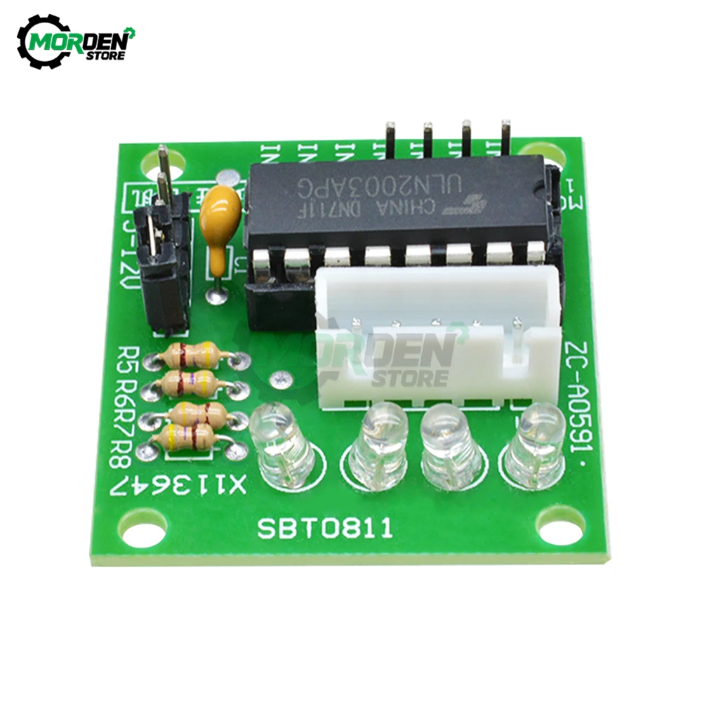 1 Set ULN2003 Driver Board Module + 28BYJ-48 5V/12V Reduction Gear Stepper Motor 4 Phase Step Motor for Arduino