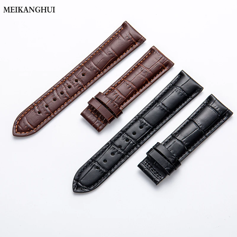 

Watchband Soft Calf Genuine Leather Watch Strap 12mm- 21mm Watch Band for Tisssot Accessories Wristband