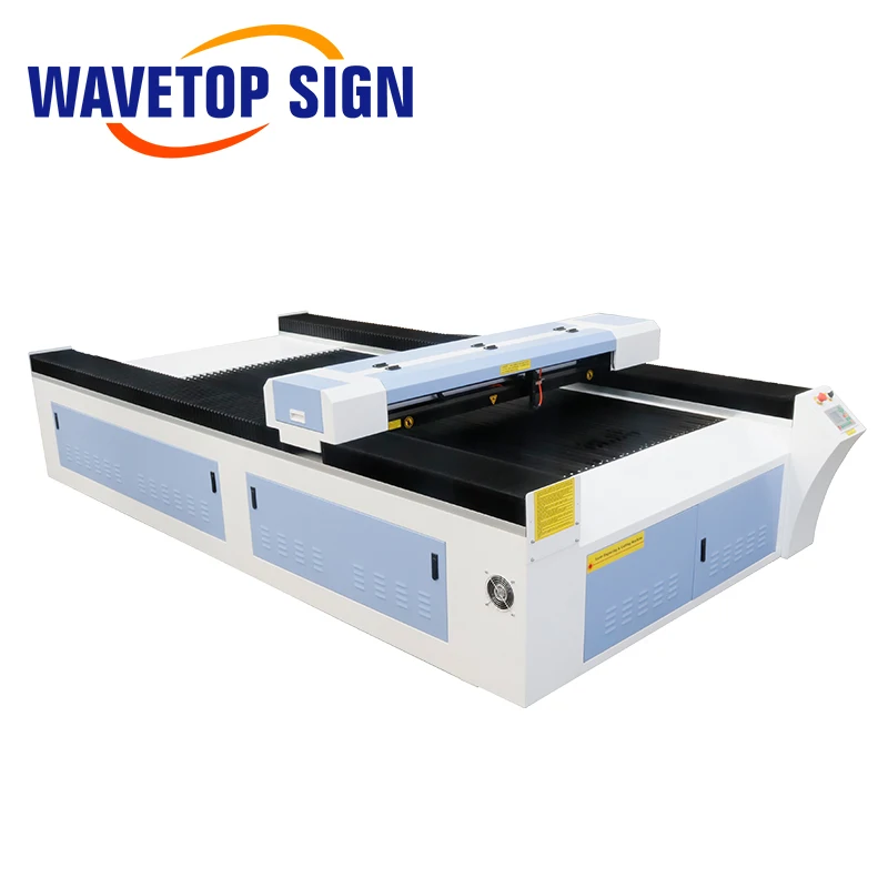 WaveTopSign 1325 130w Co2 Laser Cutting and Engraving Machine Cutting Area 300x2500mm Trocen ruida Reci Laser tube S&A Chiller