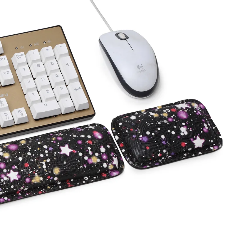 Văn Phòng Bộ Đồ Ăn Da Tay Chuột Còn Lại Miếng Lót Chuột