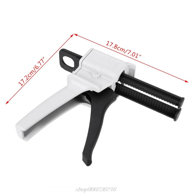 2:1/1:1 Universal Glue Gun 50ml Two Component AB Epoxy Sealant Glue Gun Applicator Manual Caulking Gun Dispenser J09 21 Dropship