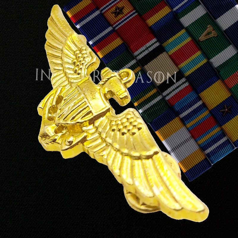 US Aviation Navigation Pilot Badge classic fashion creative unisex brooch  pin men and women jewelry birthday gift