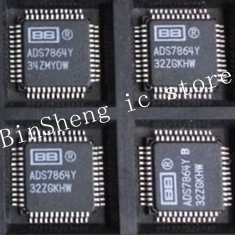 

2pcs/lot ADS7864Y TQFP48 Modulo converter