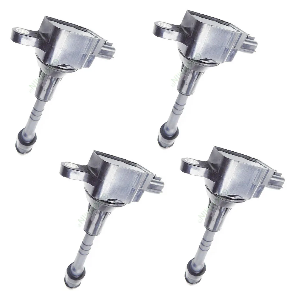 

4pcs OEM 22448-6N015 224486N015 BRAND NEW Ignition Coil For 2001-2006 Nissan Sentra 1.8 Almera N16 Primera P11