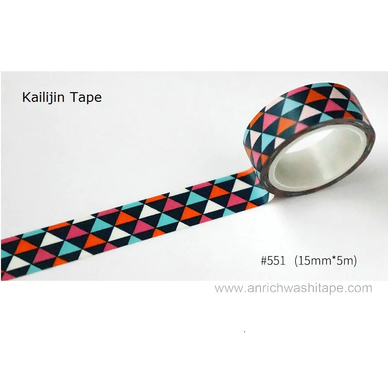 Cute Washi Tape Basic Disign Masking Tape Salt Series Washi Paper tape