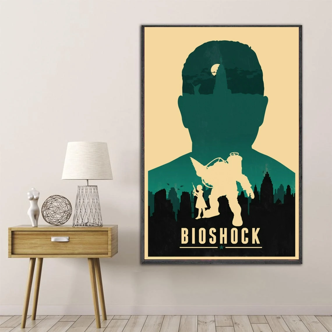 Bioshock Game Poster Home Wall Painting Decoration (No Frame)