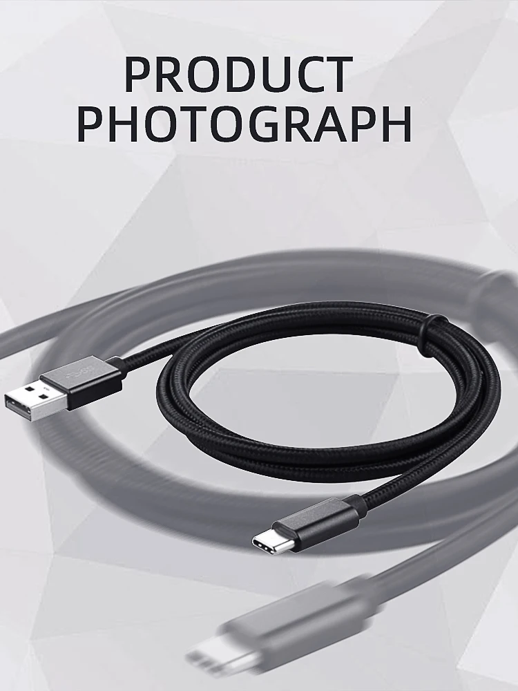 DATA FROG 1 m/2 m/3 m Ladekabel für PS5/Xbox Serie S X Controller USB Typ C Netzkabel für PS5 Gamepad Zubehör – Detail 9