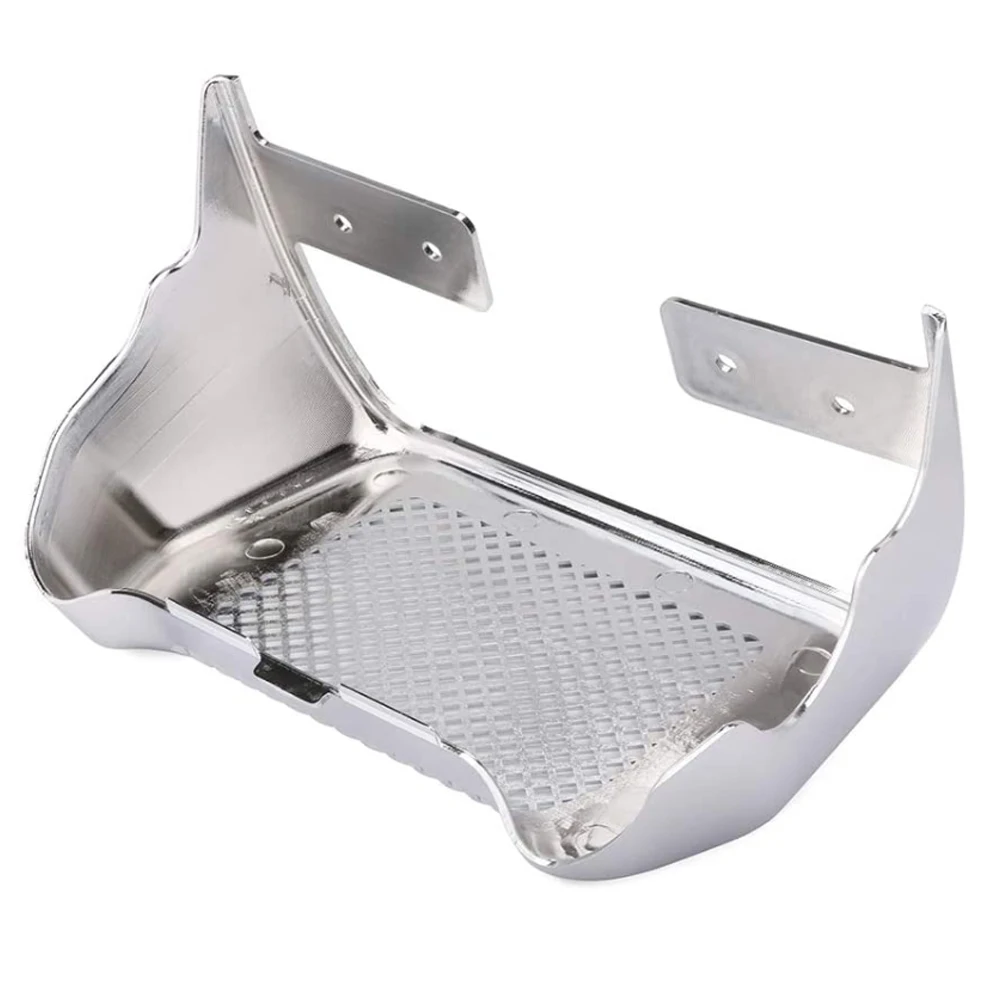 Oil Cooler Cover Deflects Road Debris with Style For Harley Touring Road King Street Glide FLHXS FLTRX FLHR 17-18 2017 2018