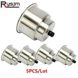 5 Pieces High Quality Stainless Steel Cup Drink Holder Cup Holders  For Auto Truck RV Camper Silver boat accessories marine