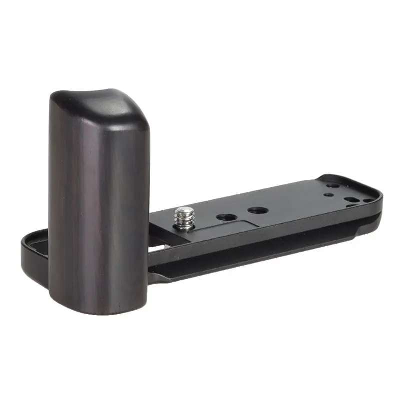 WEPOTO Fujifilm X-T10 X-T20 X-T30 Hand Grip โลหะไม้มะเกลือไม้ GP-XT20