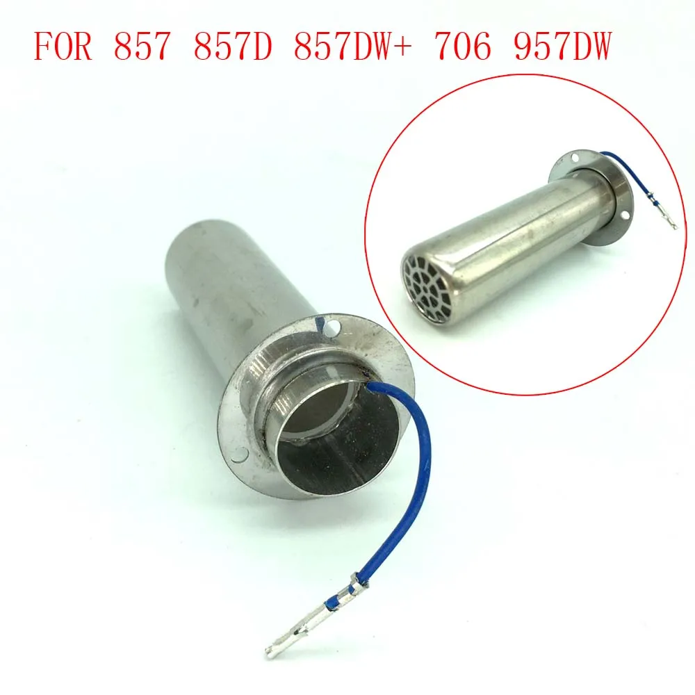 6-pin Cable AC 110V 220V Hot Air Gun Handle With Heating Core for QUICK 857 857D Soldering Station