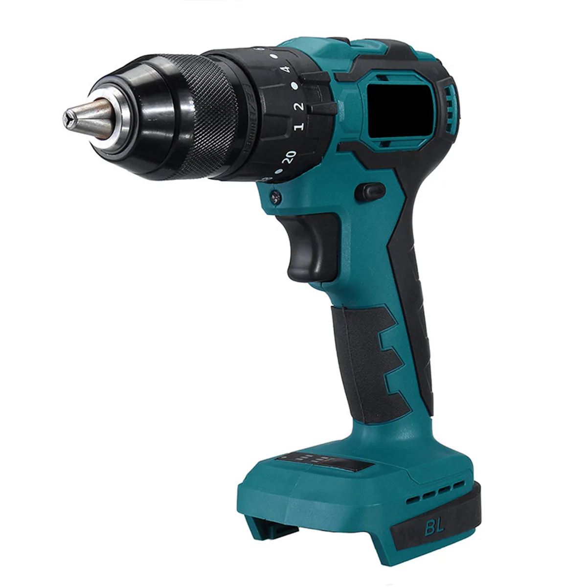 Brushless 13mm Electric Drill Cordless Impact Drill Screwdriver Drill 20+3 Torque Rechargeable Power Tool for Makita 18V Battery