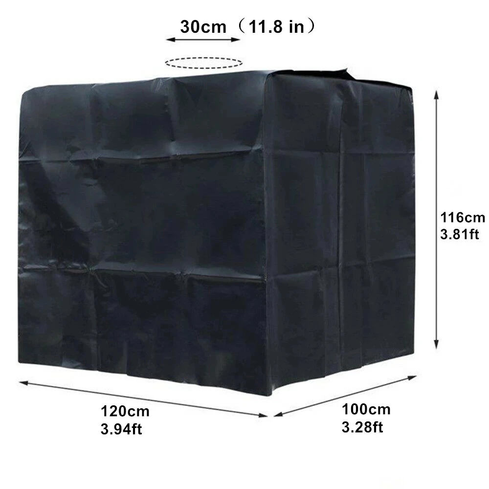 IBC Tote Cover 1000 liters outdoor waterproof dustproof cover sunscreen Garden Yard Rain Container protective Cover