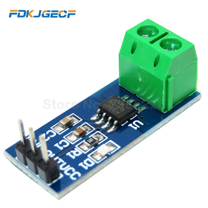 ACS712 5A Range Hall Current Sensor Module ACS712 Module For Arduino 5A Diy strarted kit