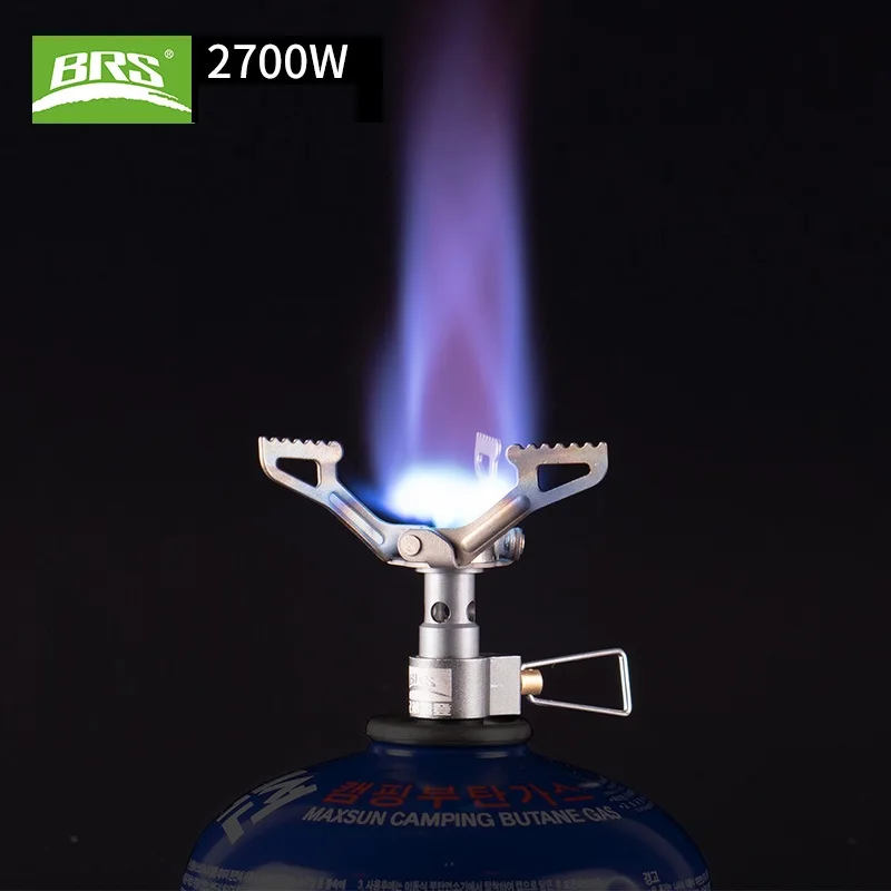 BRS 3000t Outdoor Camping Titanium Gas Stove Lightweight Portable Hiking Butane Propane MINI Camp Stove Burner brs-3000t adapter