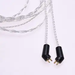 1.2m (4ft) 5N OCC Silver Plated Headphone Extension Cord Cable for Etymotic ER4P ER4B ER4S ER4SR ER4XR ER4PT Balanced Cable