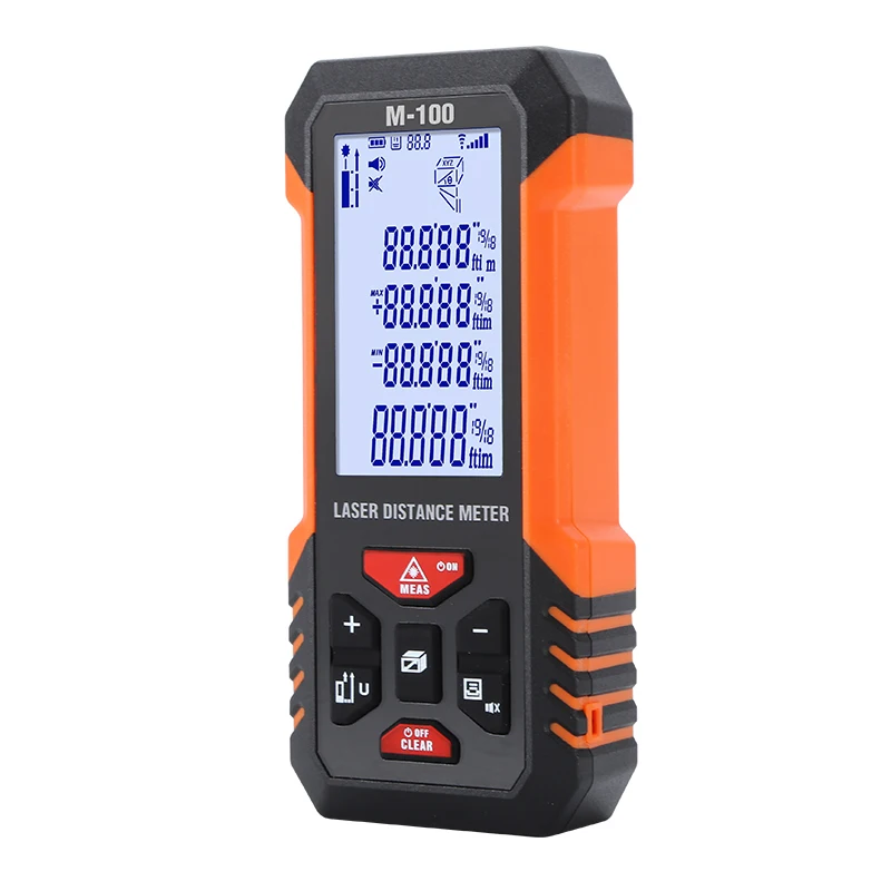 MAKINGTEC Laser Rangefinder Digital Tape Measure 40M 60M 80M 100m Laser Distance Meter Roulette Range Finde