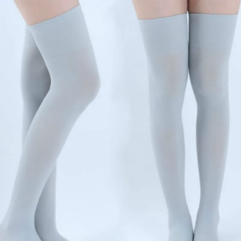 Women's Stockings High Socks For Women 2Pairs Thigh High White Stockings Knee Socks Girls Female Warm Long Socks Nylon Stockings