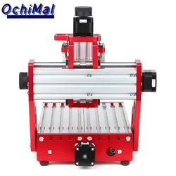 1Pc Red 1419 3 Axis Mini DIY CNC Router Machines Standard Spindle Motor Wood Carving Milling Engraver Woodworking