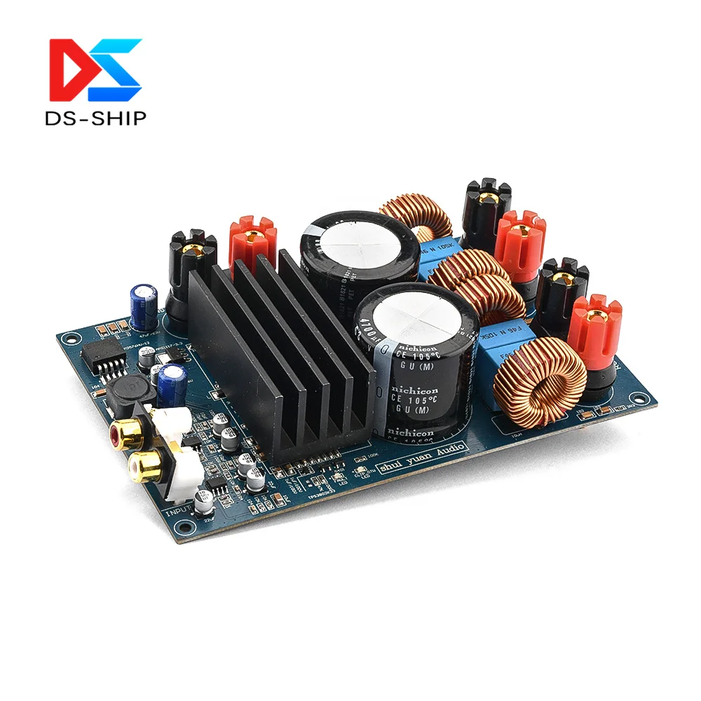 

TPA3255 2.0 Digital Amplifier Board DC 20-48V Strong High Power 300W + 300W Class D Digital Amplifier Board Audio Board