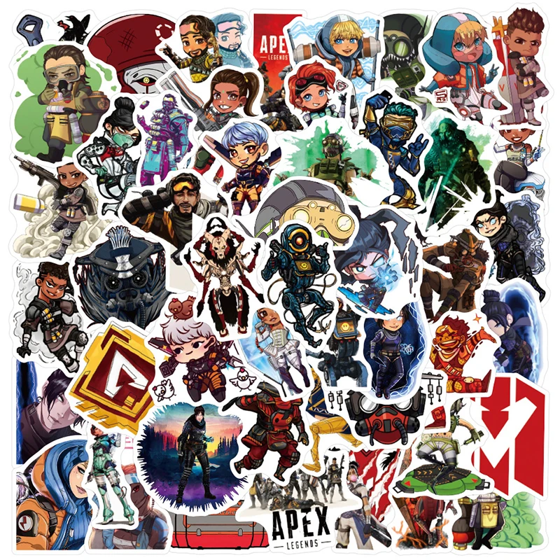 10/30/50PCS Apex Legends Game Graffiti Stickers Waterproof Skateboard Fridge Laptop Travel Luggage DIY Classic Toy Stickers