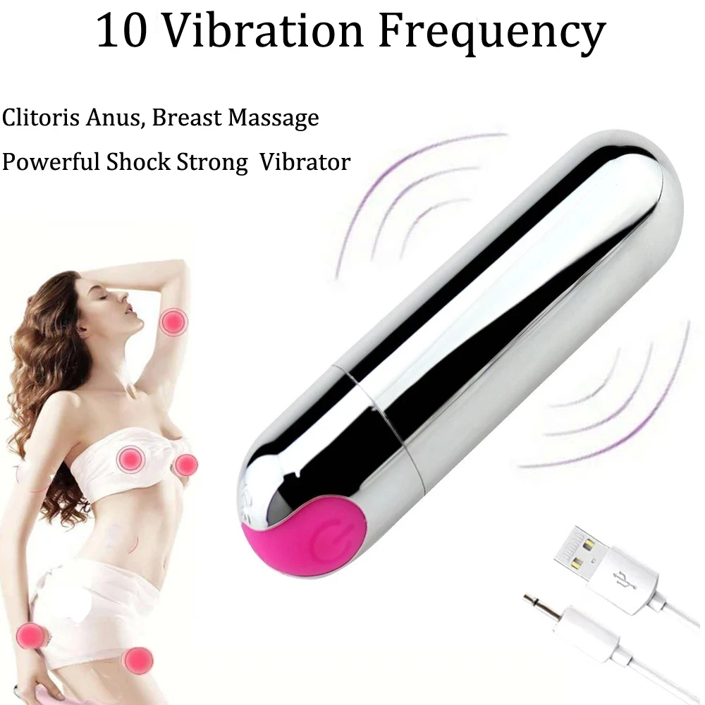 G-Spot Bullet Vibrators for Women Discreet Portable Sex Toys Small Powerful Bullets Vibrator Mini waterproof Clitoral Stimulator