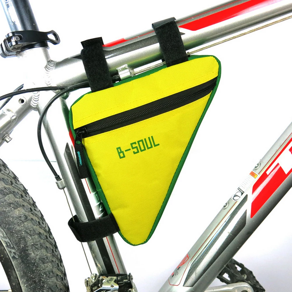 Triângulo à prova dwaterproof água ciclismo sacos de bicicleta frente tubo quadro saco montanha bicicleta triângulo bolsa quadro titular sela saco