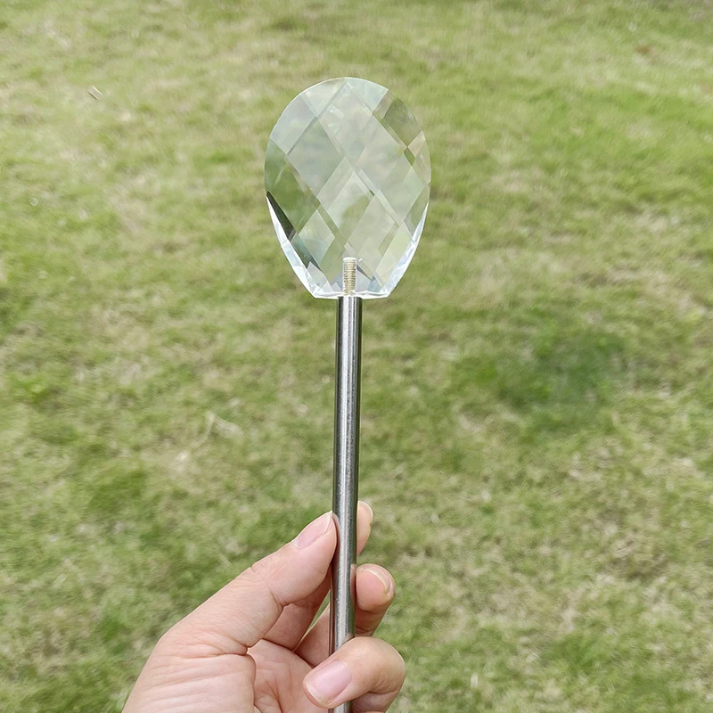 Filtro de cristal para cámara, Prisma de cristal, revestimiento redondo, accesorios de fotografía para estudio fotográfico