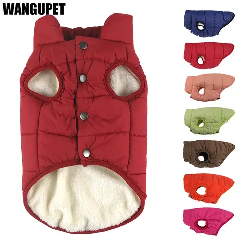 Winter Dog Coat Warm Clothes WANGUPET