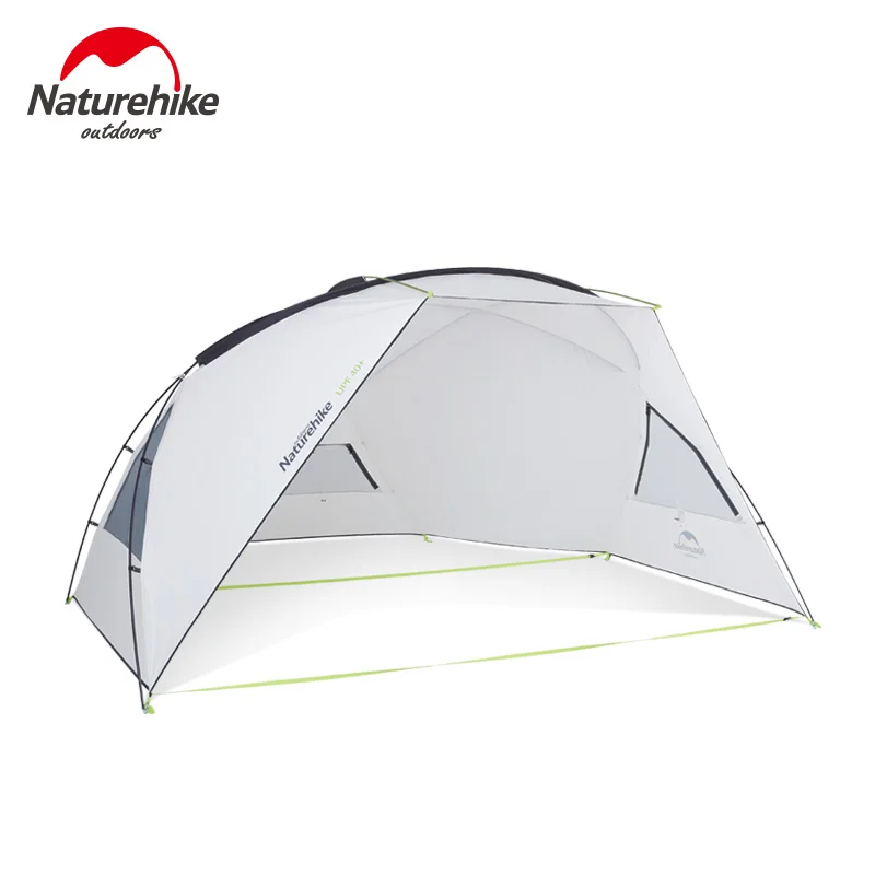 Naturehike Camping Awning Tent 210T Waterproof Canopy Outdoor Party Sun Shelter Sunshade Beach Tarp For Hiking Picnic Travel