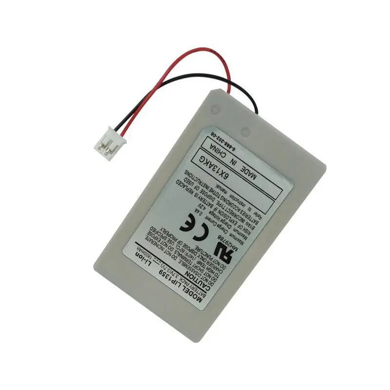 بطارية بديلة لوحدة تحكم PS3 ، 1800 مللي أمبير ، حزمة كابل شاحن بيانات USB ، لوحدة تحكم PS3