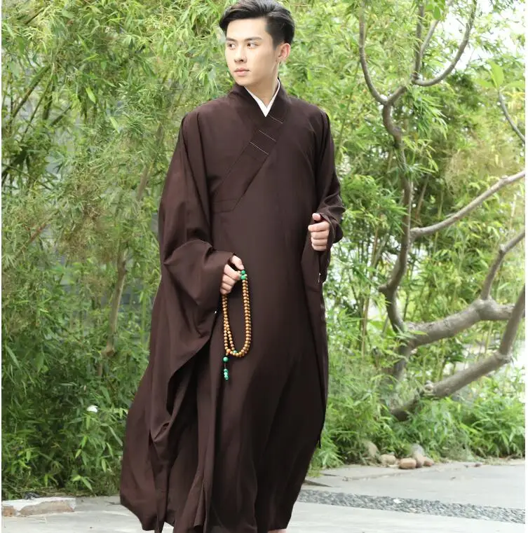 3 farben Zen Buddhistischen Robe Laien Mönch Meditation Kleid Mönch Training Uniform Anzug Laien Buddhistischen kleidung set Buddhismus Robe appliance