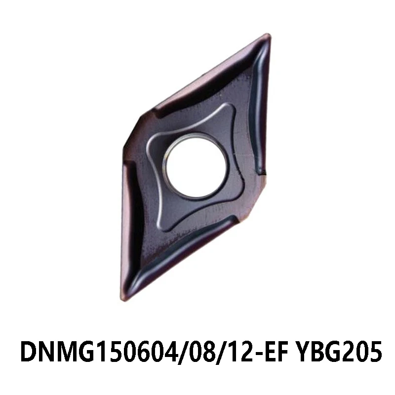 

Original DNMG150604-EF DNMG150608-EF DNMG150612-EF YBG205 Carbide Inserts Lathe Cutter for Stainless DNMG 150604 150608 150612