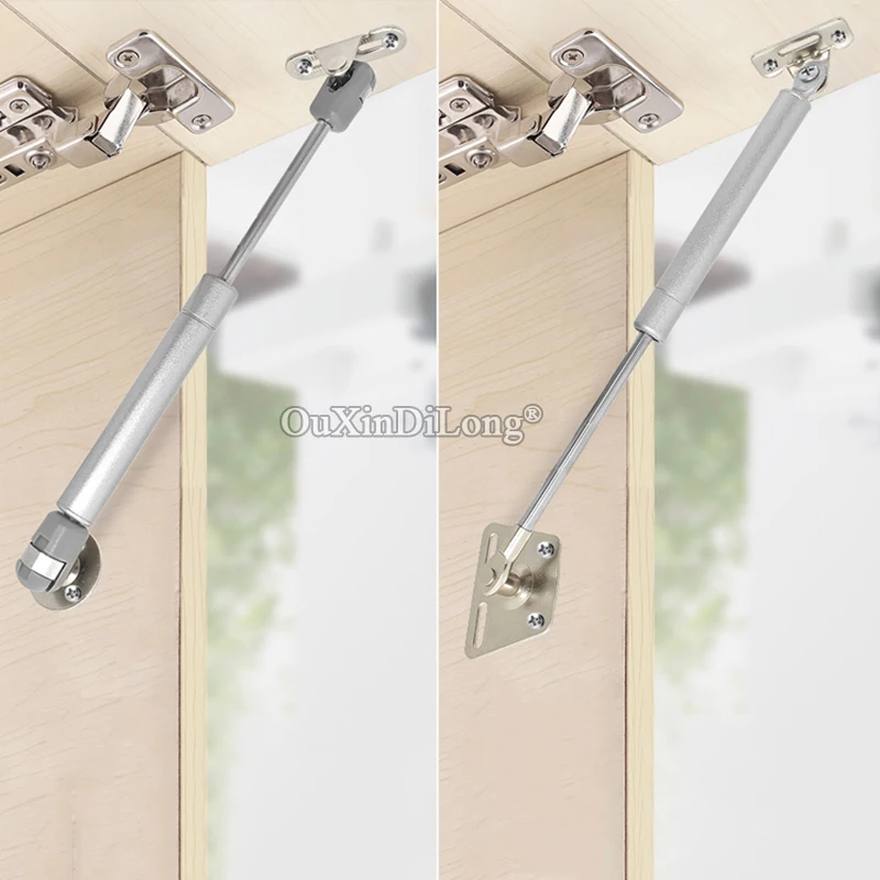 10Pieces 10KG Cabinet Hinges Furniture Gas Spring Kitchen Cupboard Door Lift Support Lid Stays Soft Close Open Cabinet Hardware