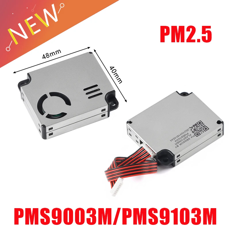 PMS9103M PM2.5 Laser Dust Particle Sensor Module Detects PM2S-3 Indoor Gas Air Quality Detection PMS9003M Plantower For Purifier