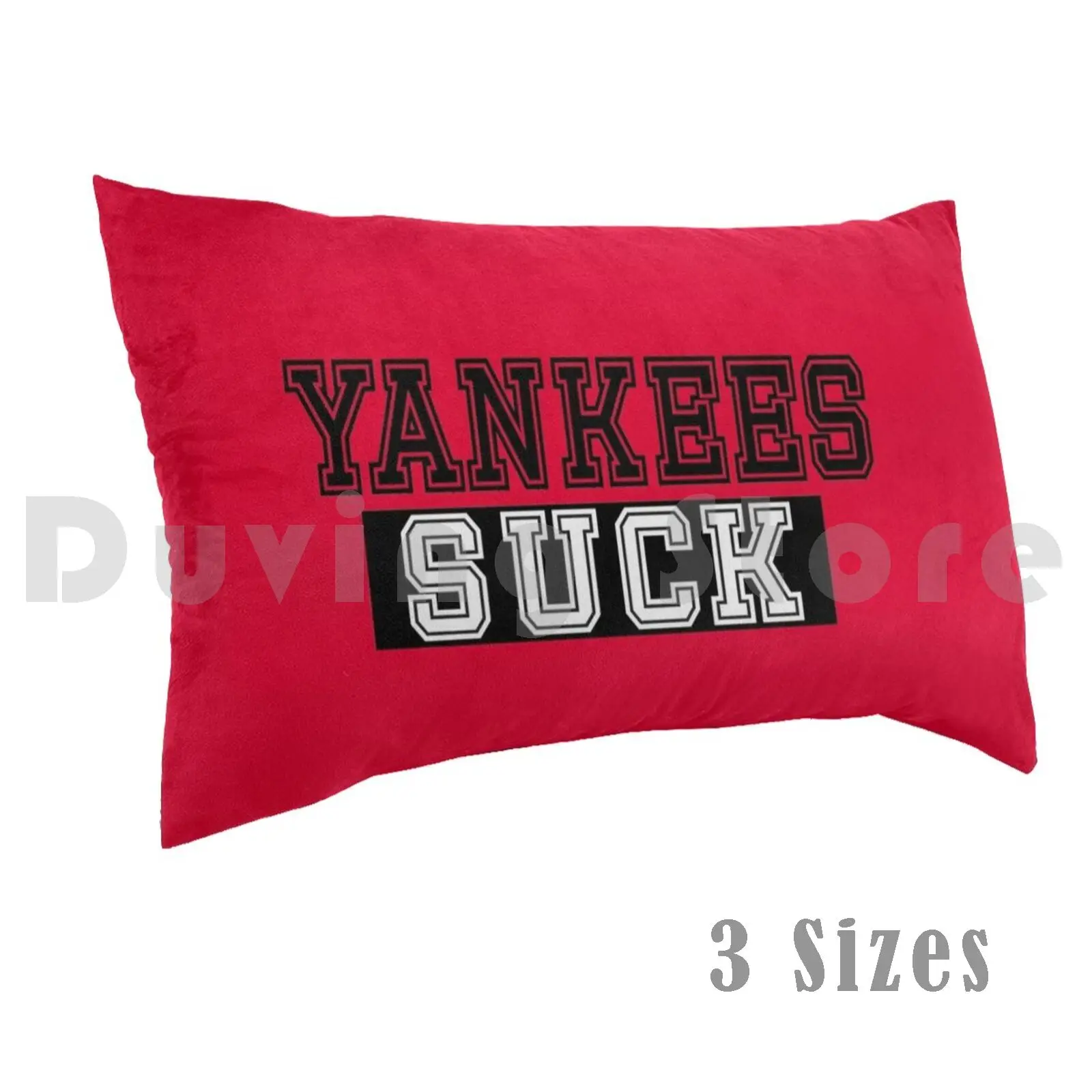 Pillow Case Suck Hat Yankee Suck Sports Baseball New York Ny Nyc Bronx Hit Ball Pitcher