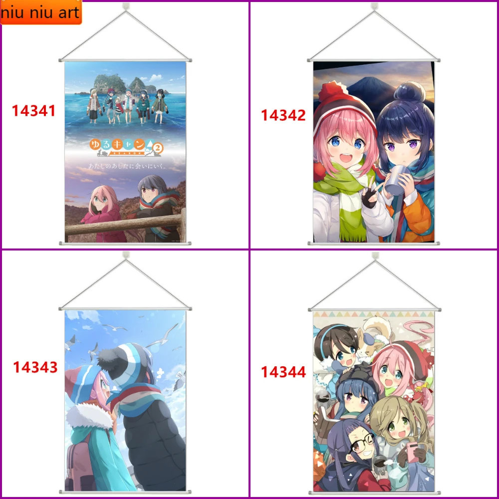 Leisurely Yuru Camp Rin Shima Nadeshiko Diamond Inlaid Diamond Painting Diamond Embroidery Cross Stitch Kits Home Decor