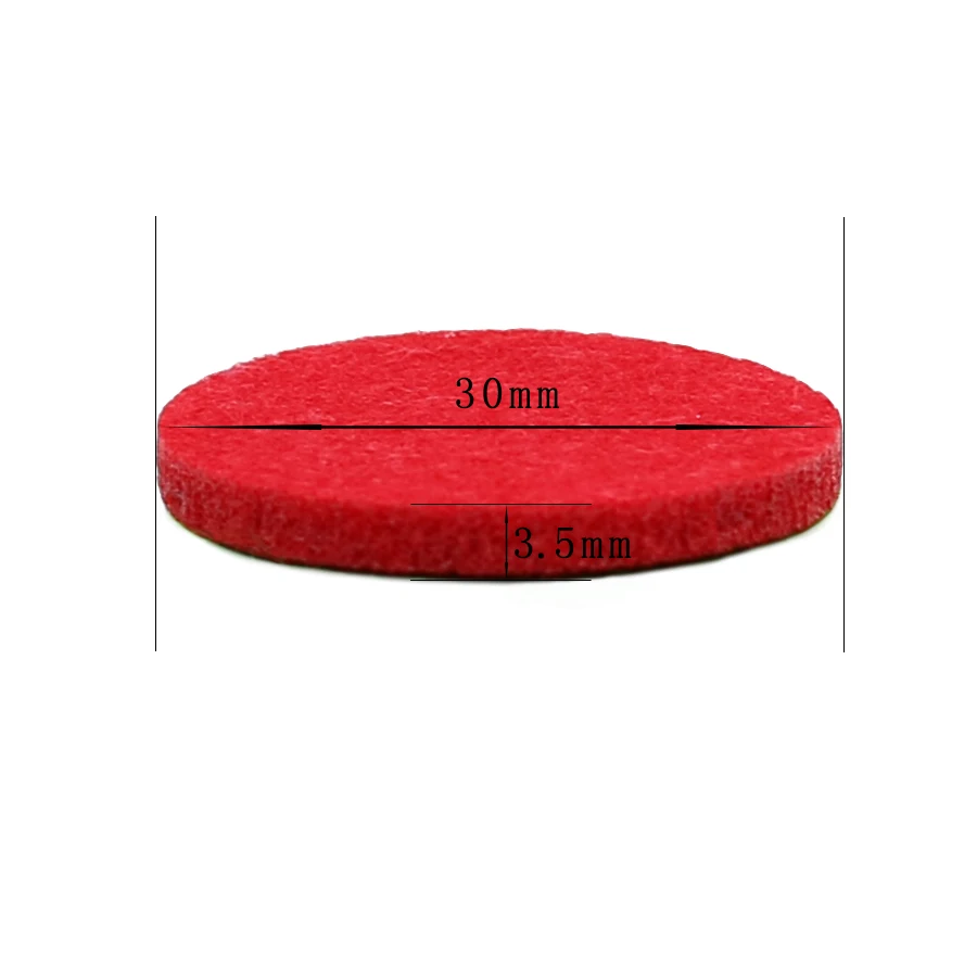 500pcs/Lot Oil Pads Colorful 12mm/17mm/22mm/30mm Felt Pads for 20mm/25mm/30mm/38mm Perfume Essential Oil Diffuser Locket