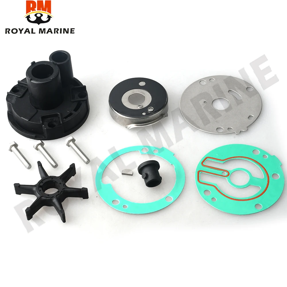 Water Pump Repair Kit 689-W0078 For Yamaha Outboard Motor 2T 25HP 30HP 689-W0078-A6; 689-W0078-04; 18-3427 689-W0078-00