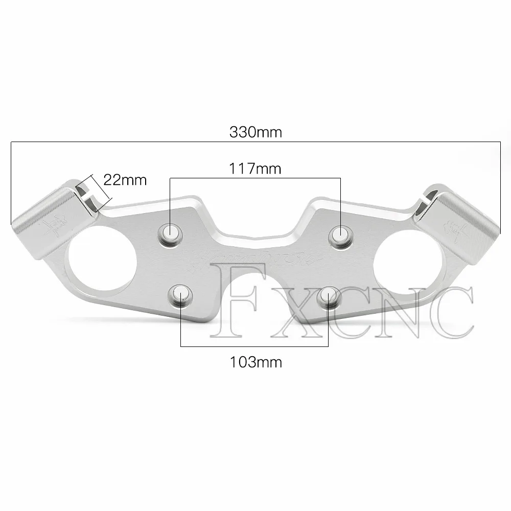 For Suzuki GSX1300R Hayabusa GSX 1300 R 1300R CNC Aluminum Motorcycle Front Fork Triple Tree Upper Bridge Top Clamp Bracket