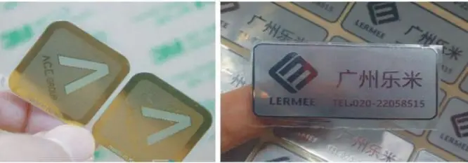 Custom 3d Metall Logo Transfer Aufkleber Nickel Aufkleber Personalisierte DIY Etiketten Wasserdicht Freies Verschiffen Wimpern Box Abziehbilder Tags – Detail 14