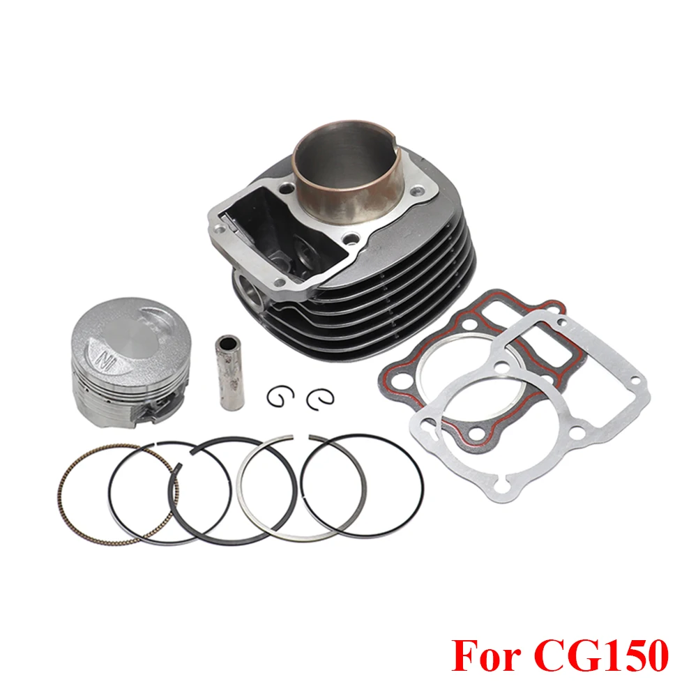 Motorcycle 62mm CG150 Cylinder Block Kit for Keeway Horse Arsen Superlight Speed 150 QJ150 CG 150cc AC 4 Stroke 162FMJ ATV