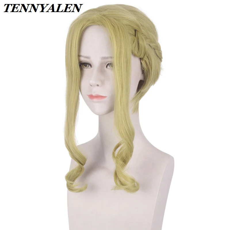 Anime Wig cosplay Toilet-bound Hanako-kun Role-playing props Halloween costume from woman 40CM long wig adult anime COS