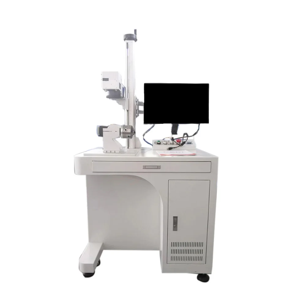

MMC 20w 30w 50w 100w Fiber Laser Marking Machine Cnc Laser Engraver Metal Jewelry Ring Hard Plastic Laser Printer