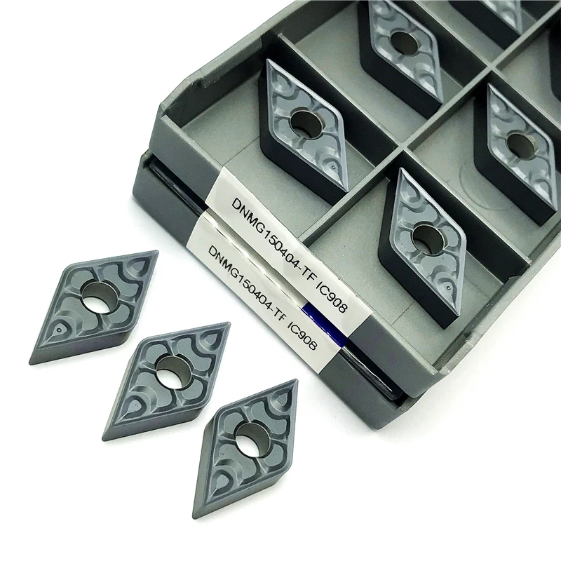 DNMG150404 DNMG150408 IC907/908 inserto in metallo duro utensile per tornitura esterna utensile per tornio inserto per tornitura di alta qualità utensile da taglio CNC