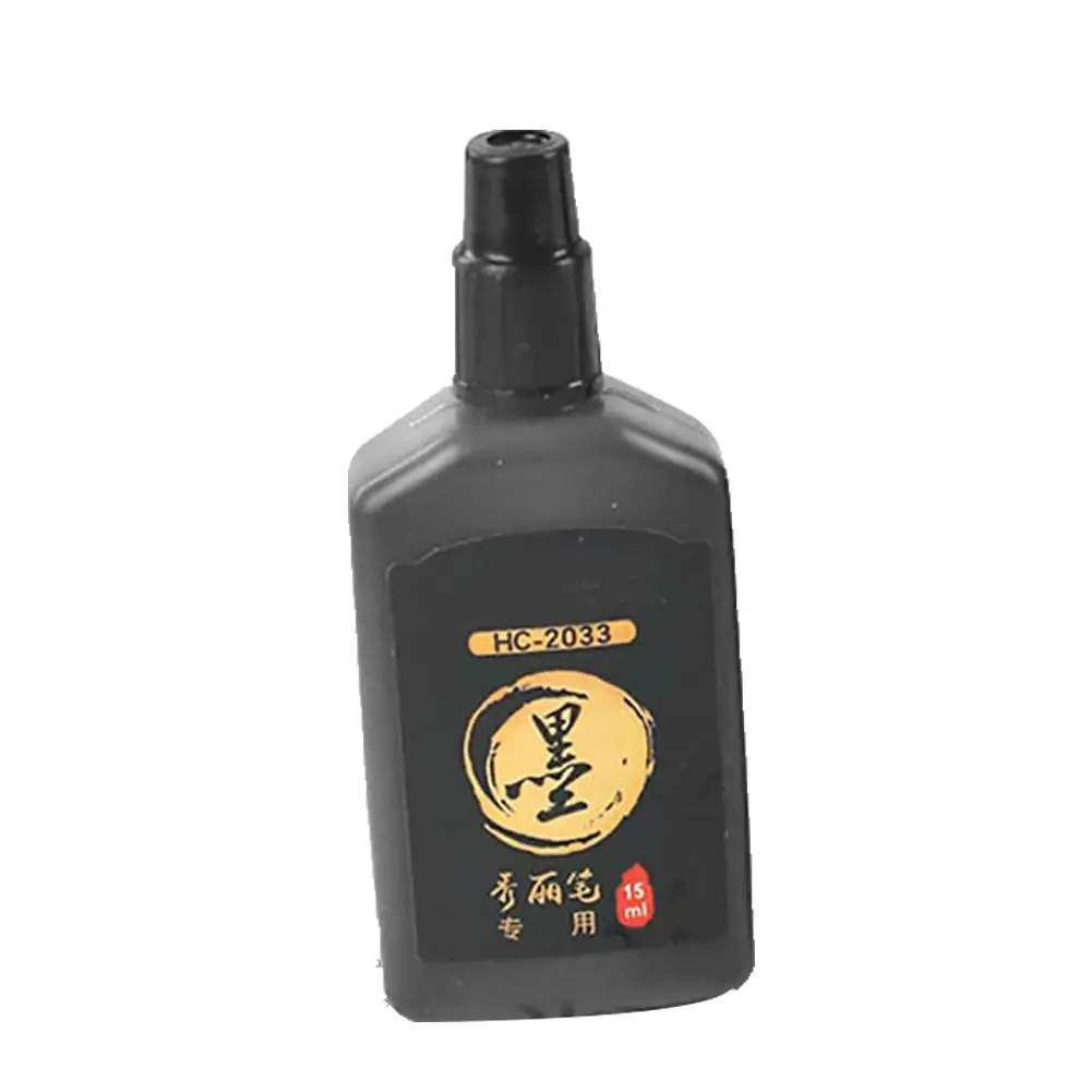 HEIßE VERKÄUFE!!! 4Pcs Kalligraphie Schreiben Unterschrift Marker Stift Pinsel Büro Schule Tinte Schreibwaren