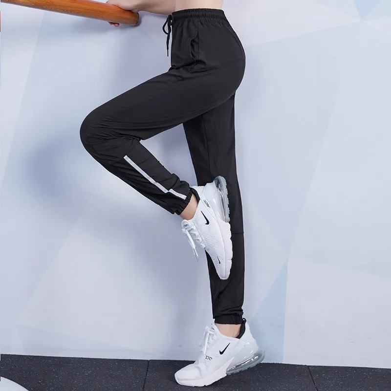 

Vansydical Joggers Women Running Pants Outdoor Sports Pants Skinny Breathable Trousers Gym Female Training Basketball Pants